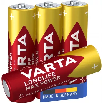 Pilha VARTA Max Tech Mignon 1,5 V blister de 4 (4706101404)
