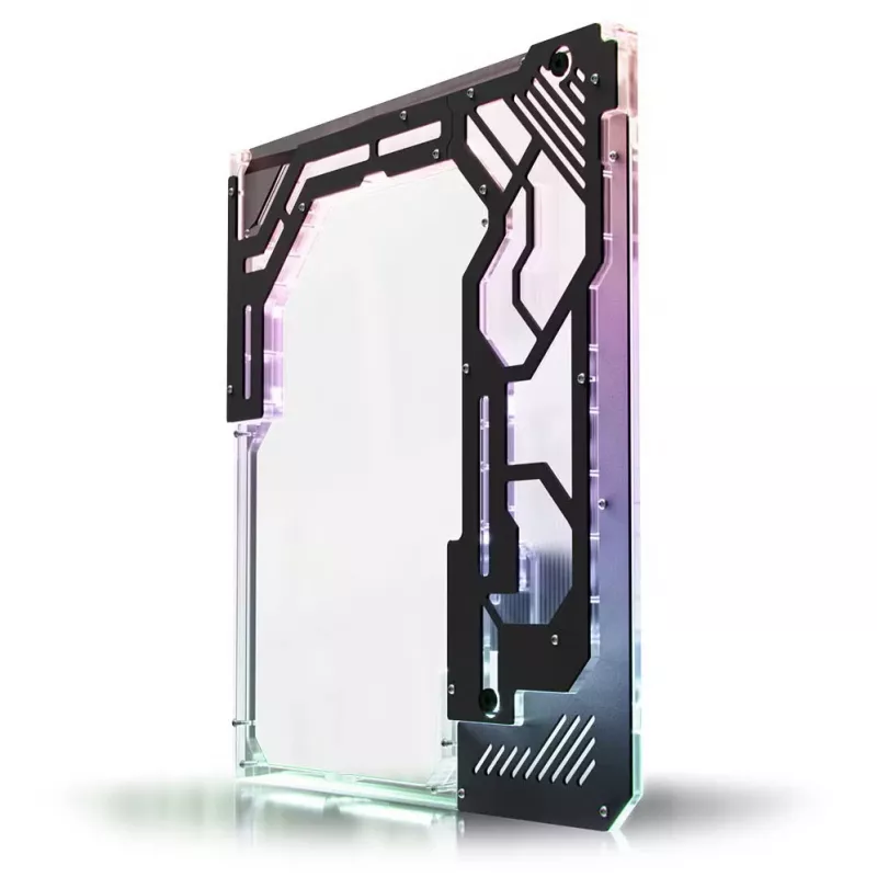Painel lateral para caixa Singularity Spectre 4 Aevum Dual Loop painel lateral acrílico transparente preto