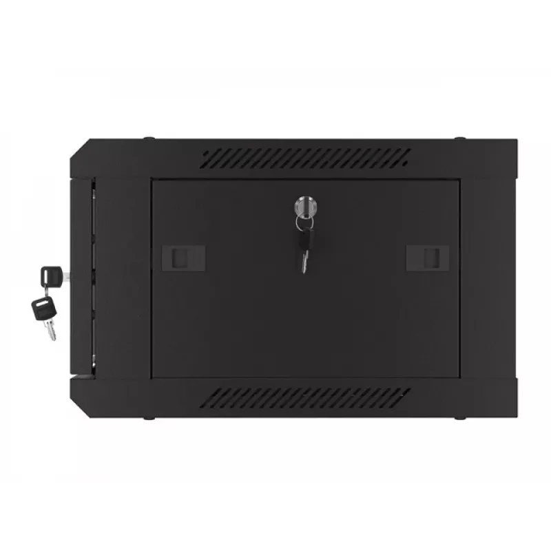 Armário rack Lanberg WF01-6404-23B 4U montagem na parede preto