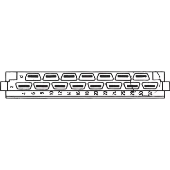 SCHROFF Connector H 15 F - Conector fêmea H15F (69001733)