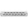 SCHROFF Connector H 15 F - Conector fêmea H15F (69001733)