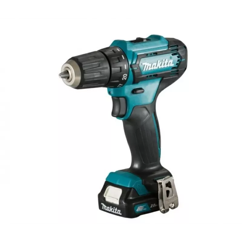 Makita DF333DSAE Berbequim 1700 rpm Mandril de aperto rápido 1,2 kg Preto, Azul