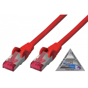 Cabo de Rede ShiverPeaks BS75711-A1.5R Vermelho 1,5 m Cat6a S/FTP