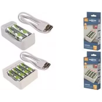 Carregador de bateria Ansmann BASIC IV Universal USB