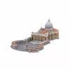 Puzzle 3D Cubicfun Basílica de São Pedro modelo 306-DS0997H, peças de cartão, modelo à escala montado
