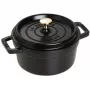Staub La Cocotte 20cm redonda, preto, ferro fundido (40509-487-0)