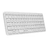 Teclado sem fios Tellur TLL491241 Mini branco — layout compacto, ligação sem fios