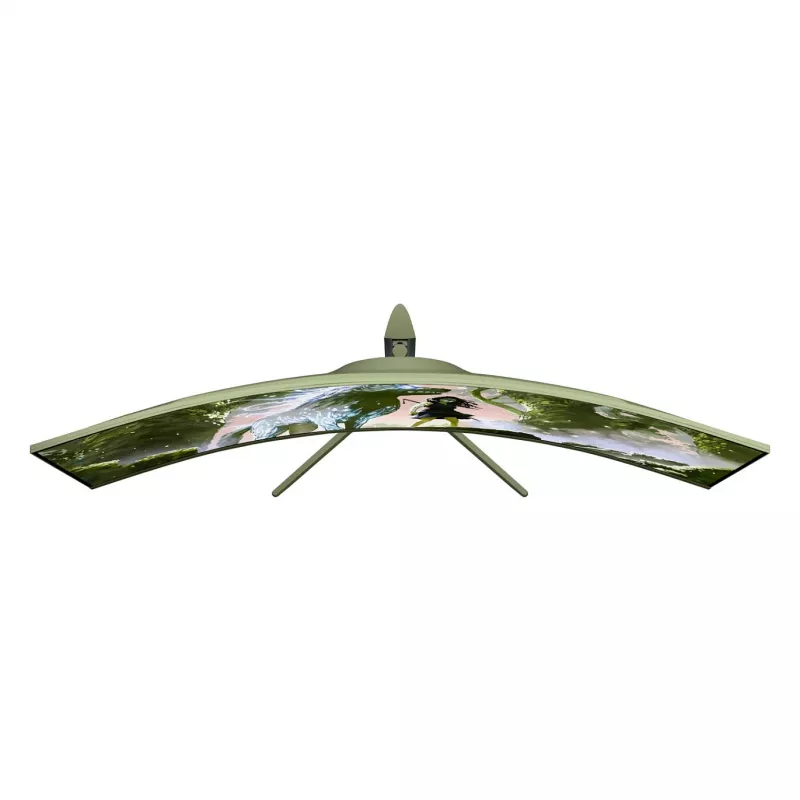 Monitor de computador curvo Arozzi Nova 49 polegadas (124,5 cm) Dual QHD 5120×1440 LED VA, 4 ms, Verde