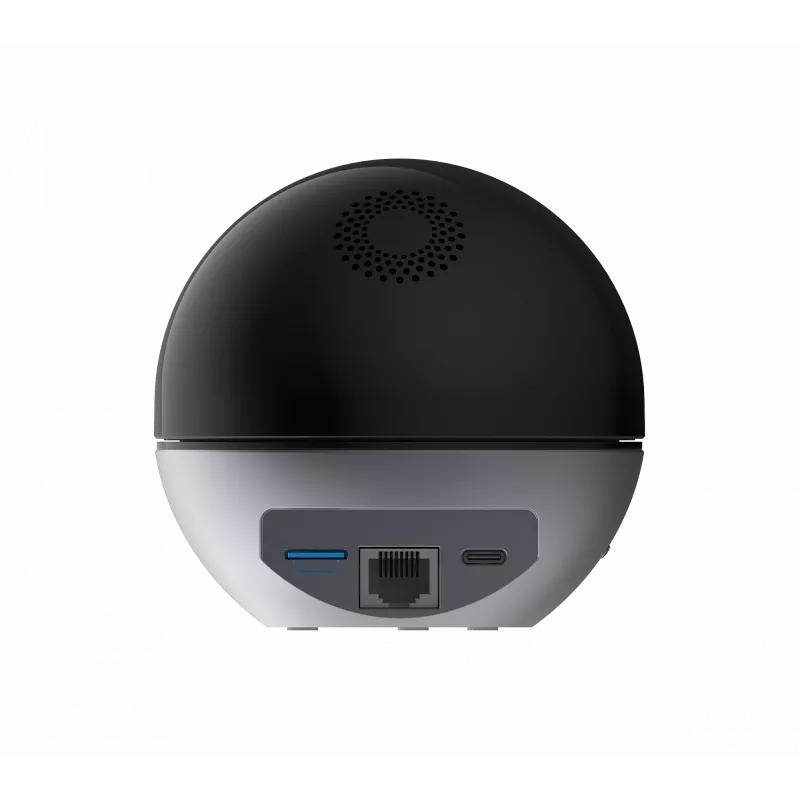 Câmara de vigilância IP interior EZVIZ CS-E6 — 2880×1620, 25 fps, Wi‑Fi, montagem em mesa, visão noturna 10 m