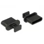 Tampa de proteção para conetor fêmea DeLOCK 64013 USB Type-C preto