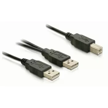 Cabo USB DeLOCK USB-B/USB-A 1 m preto