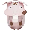 Mochila de criança Affenzahn Little Friend Tonie Pig rosa/castanho – pequena mochila de dia para criança