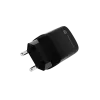Carregador com fio NATEC para dispositivos móveis NUC-2141, 30W, USB-C PD 3.0 + USB-A QC 3.0, 110–240V, preto