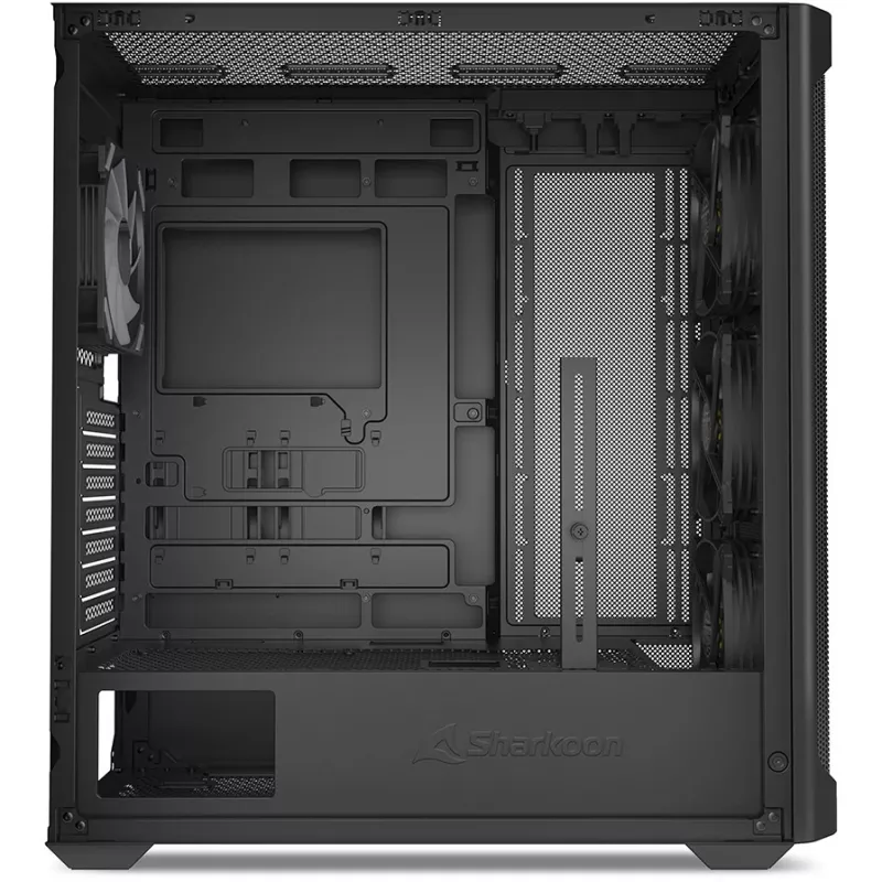 Caixa para PC Sharkoon AK4W RGB faixa Midi Tower preto