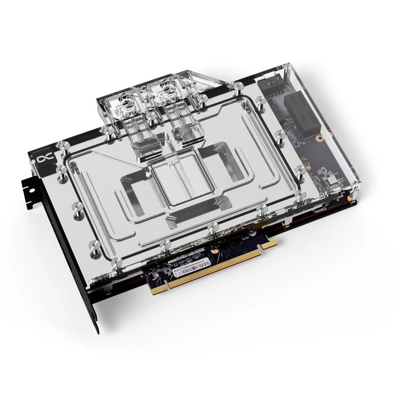 Alphacool Eisblock Aurora GeForce RTX 4090 GameRock/Phantom bloco de água para GPU com backplate (13463)