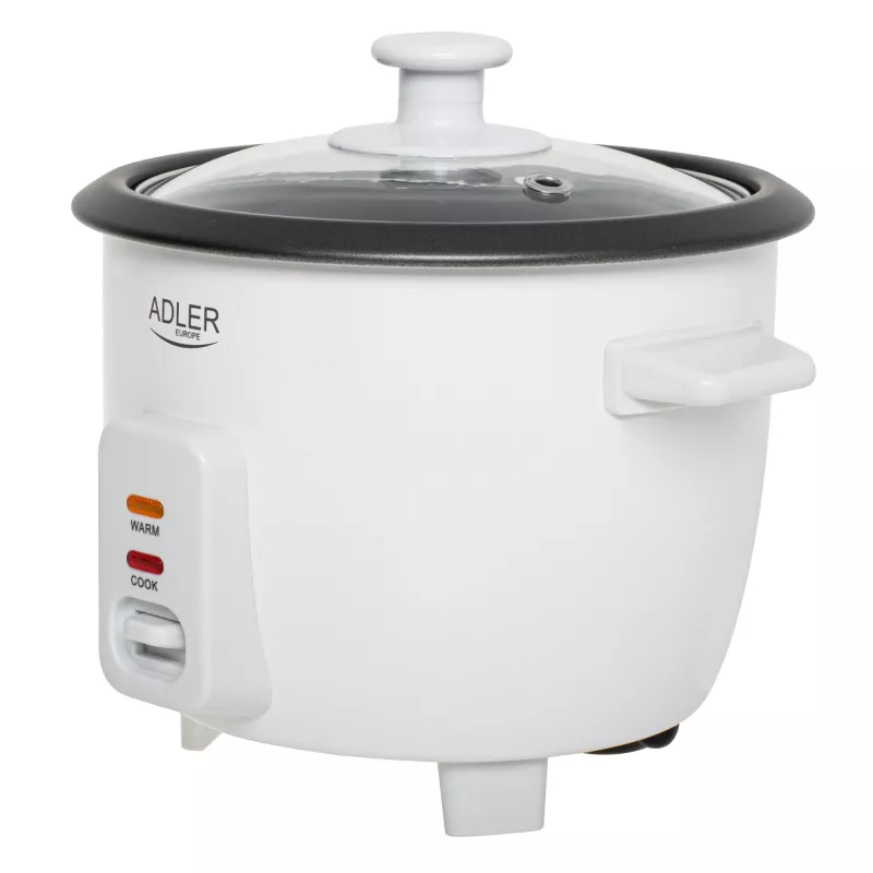 Adler AD 6418 panela de arroz preto, aço inoxidável 1000 W