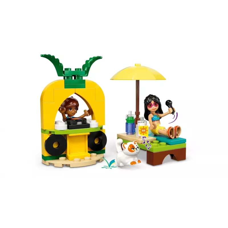 Brinquedo de construção LEGO Friends conjunto 42658 Festa na piscina com unicórnio e flamingo, figuras e acessórios