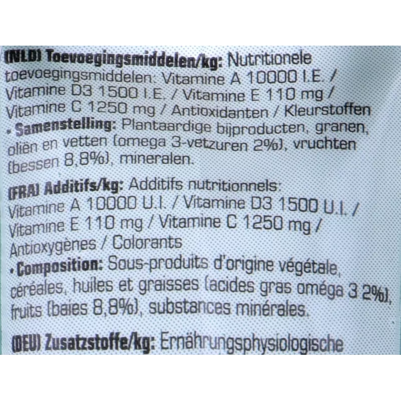 VERSELE LAGA Complete Crock frutos vermelhos - snacks para roedores - 50 g