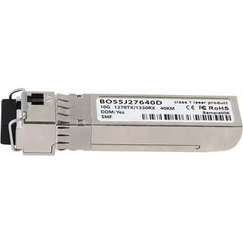 Transceptor SFP+ CBO SFP-10G-BX-U-40KM-AO-BO 10 Gbit/s LC fibra única bidirecional 40 km
