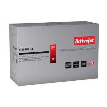 Toner Activejet ATH-360NX (substituto do HP 508X HP508X CF360X; Supreme; 12500 páginas; preto)