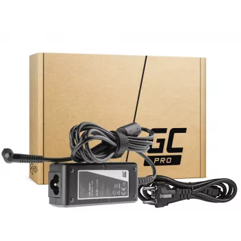 Fonte de alimentação Green Cell AD61P para interiores 45 W, 19 V 2,37 A, preto, cabo de 1,2 m
