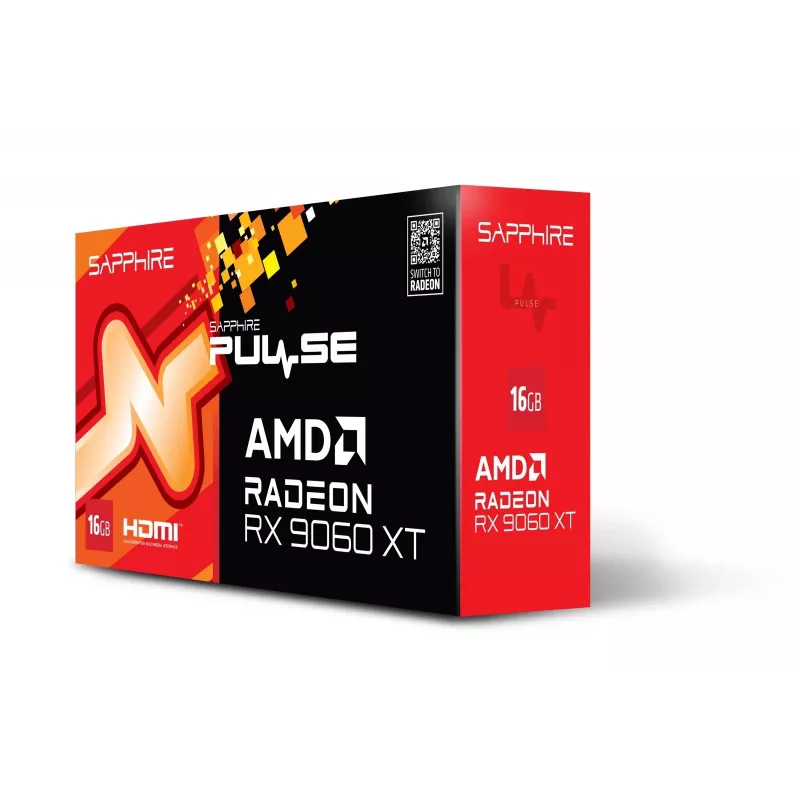 SAPPHIRE PULSE Radeon RX 9060 XT 16GB placa gráfica