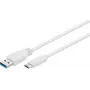 Wentronic Goobay cabo USB 3.0 SuperSpeed > USB-C™, 0,5 m – ficha USB 3.0 (Type-A) > ficha USB-C (67185)