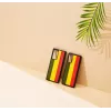 Capa para smartphone man and wood Galaxy Note 20 reggae preto