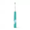 Escova de dentes elétrica Philips 4100 Series HX3689/43 – bateria de iões de lítio integrada, 1 punho, 1 cabeça de escova, modo Daily-Care, turquesa