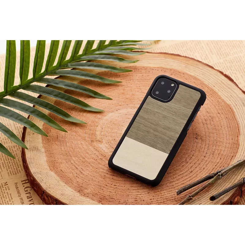 Capa para smartphone man and wood para iPhone 11 Pro Max – preto, capa protetora