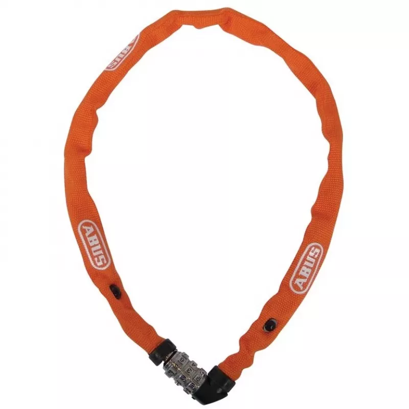 Cadeado de corrente ABUS 57656 amarelo 600 mm aço 200 g