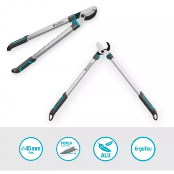 Gardena tesoura de poda EasyCut L cinzento/turquesa 50cm (12031-88)