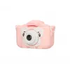 Câmara infantil Extralink H28 Dual rosa 1080P 30fps, ecrã de 2.0 polegadas
