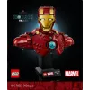 LEGO Conjunto de construção Marvel Super Heroes Iron Man MK4 Modelo 3D, 436 peças, inclui 1 minifigura, para 18+