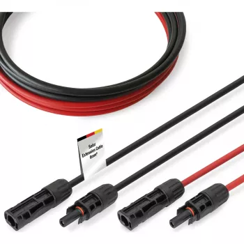 Cabo Digitus DK-SCEC66-0030 6 mm² 3 m MC4 Preto Vermelho