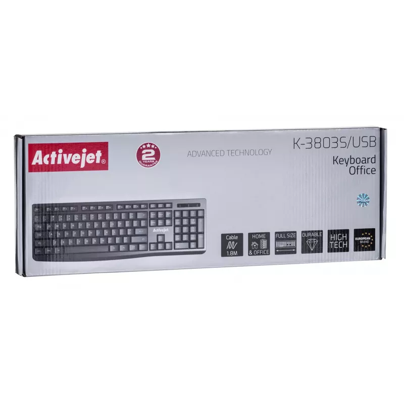 Teclado USB Activejet K-3803S