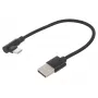 Cabo USB 2.0 para USB-C em ângulo / CC-USB2-AMCML-0,2M GEMBIRD