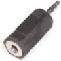 Adaptador de cabo e+p GS 34 2,5 mm estéreo (M) para 3,5 mm estéreo (F) Preto