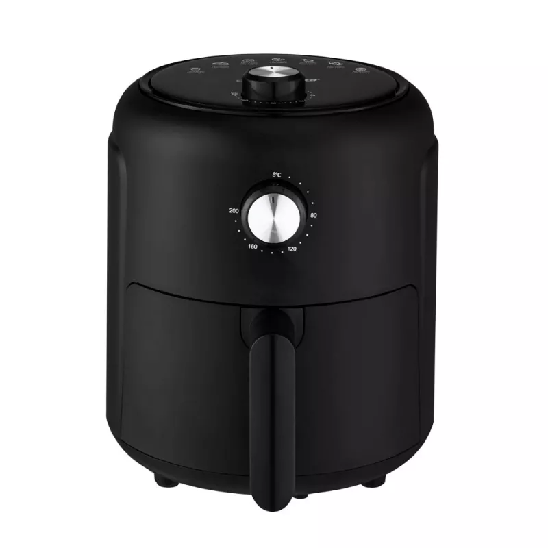 Fritadeira de ar quente ESPERANZA EKA001, 2,6 L, 1000 W, 7 programas, preta, compacta para a bancada