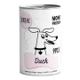 Comida húmida para cães PAKA ZWIERZAKA Pepe Pato 400 g — cães adultos, sabor a pato, lata, sem glúten/sem soja/sem açúcar