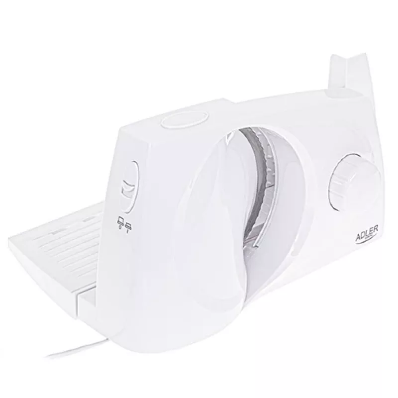 Máquina de cortar fiambre elétrica Adler AD 4703 150 W branco plástico