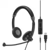 EPOS | SENNHEISER IMPACT SC 75 USB MS headset com fios de arco de cabeça conectividade/música USB Type-A preto