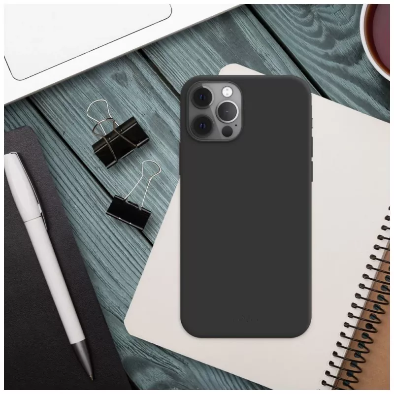 Fixed | Story | Tampa traseira | Samsung | Galaxy S25+ | Borracha | Preto