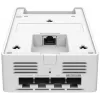 Ponto de acesso sem fios TP-LINK EAP775-Wall 9300 Mbit/s, Tri-Band 2,4/5/6 GHz, 5x RJ-45, PoE, branco