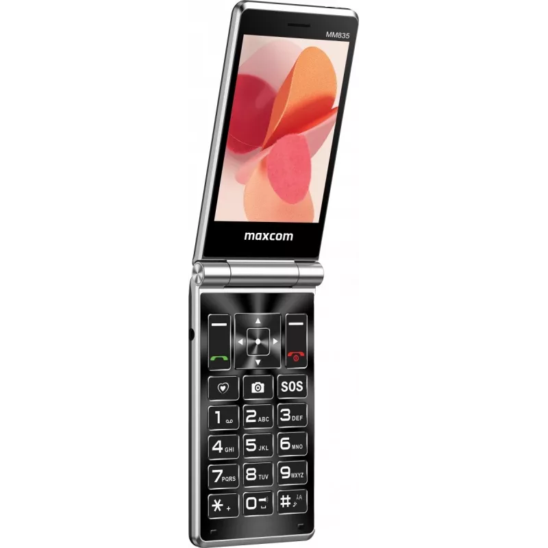 Telemóvel de concha MM 835L 4G Dual-SIM Preto