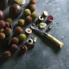 Faca dobrável Opinel Nr. 08 com cabo de madeira de oliveira, lâmina de aço inoxidável, modelo 002020