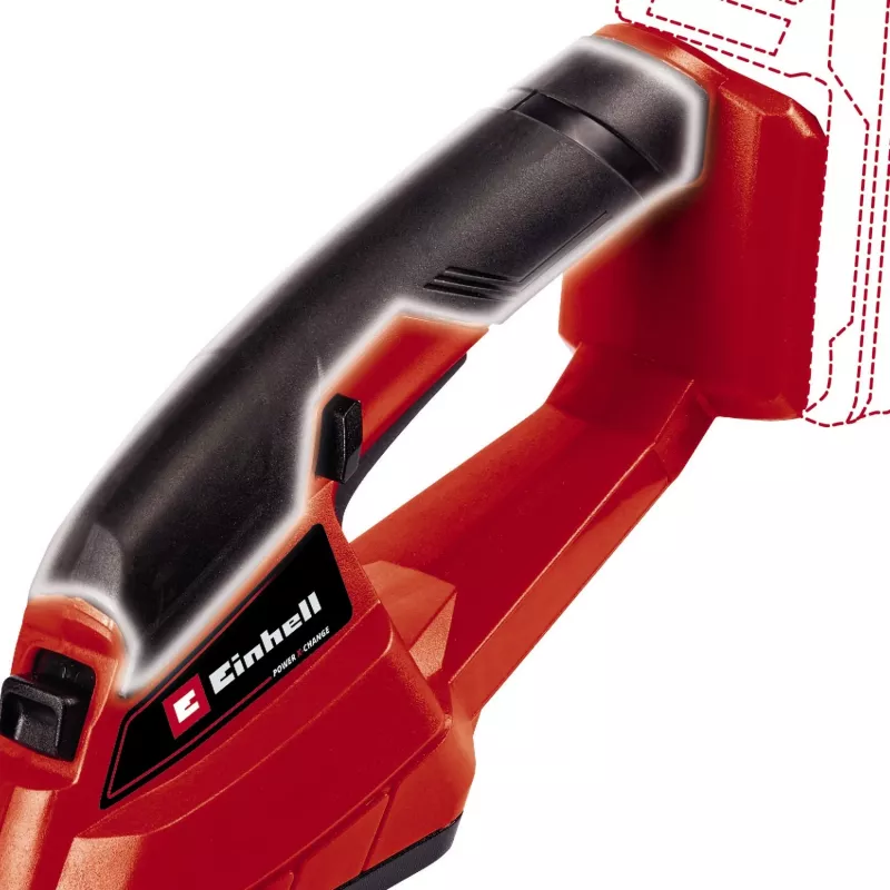 Tesoura de relva a bateria Power X-Change GC-CG 18/1 Li-Solo, 18 volts (vermelho/preto, sem bateria e carregador)