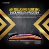 Película de proteção de ecrã X-ONE Extreme Shock Eliminator para iPhone X — preto, resistente a choques, durável
