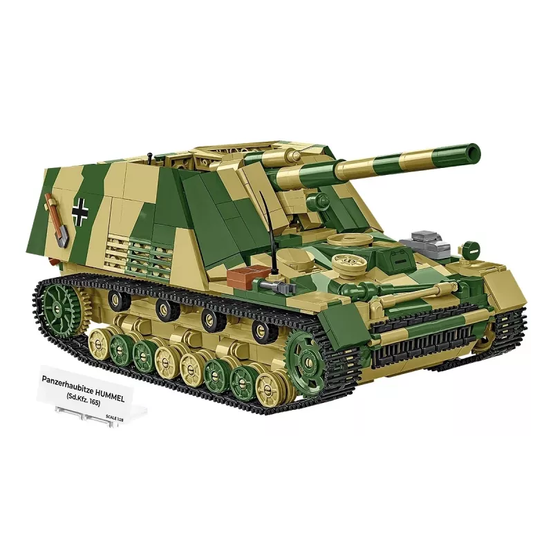 Conjunto de construção Cobi Panzerhaubitze Hummel 1118 peças kit de montagem
