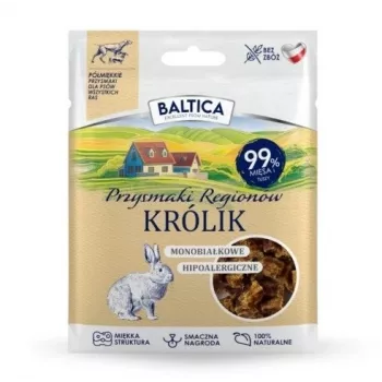 BALTICA Guloseimas Regionais Monoproteico Coelho - Guloseimas para Cães - 30 g